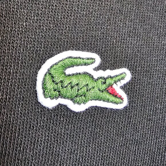 Lacoste Classic Fit Zip Up Hoodie - Black Size M - Picture 3 of 6